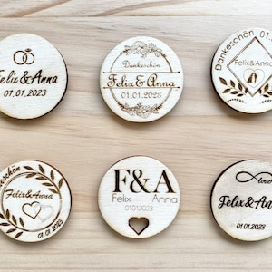 Hochzeitsmagnet, Gastgeschenke, Hochzeit, Feier, Gäste, Geschenk, Party,personalisierte Hochzeit Dankesgeschenke
