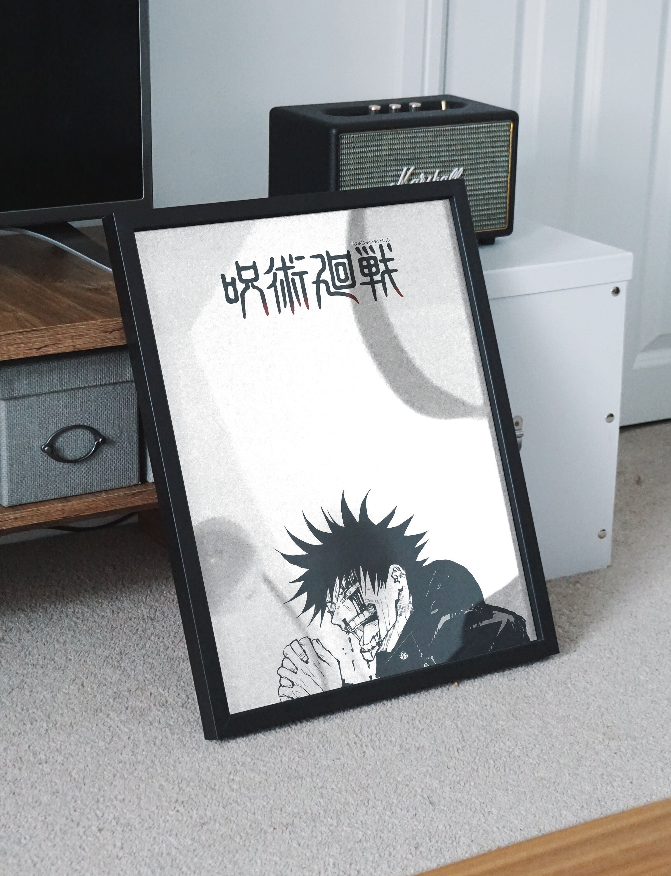 Jujutsu Kaisen Megumi Fushiguro Anime Print Japanese Anime 2024 Gege jujutsu-kaisen-megumi-fushiguro-anime-print-japanese-anime-2024-gege