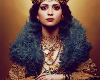 AI Art - The Queen Esther