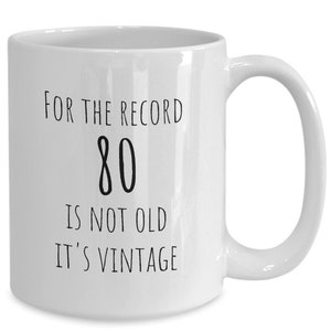80th Birthday, 80th Birthday Gift for Men, 80th Birthday Gift for Women, 80th Birthday Gift, 80th Birthday Mug, 8oth birthday gifts for mom