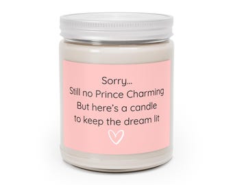 Funny Galentine's Day Gift, Valentines Day For Best Friend Candle, Playful Single Friend Gift From Bestie, Thoughtful Friendship Present