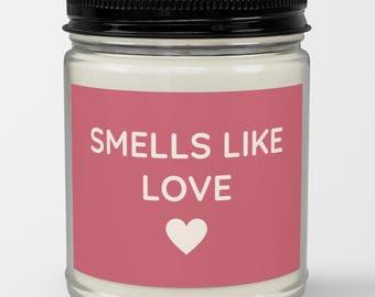 Cute Valentines Day Gift For Girlfriend, Romantic Candle From Boyfriend, Thoughtful GF Valentines Day Gift Ideas, Heartfelt Keepsake Candle