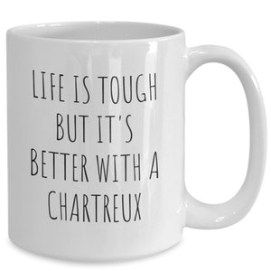 Chartreux Cat Mug, Gift for Cat Lover, New Kitten Owner, Fur Baby Mama, Cat Rescue Mom, Funny Cat Dad, Cat Coffee Cup