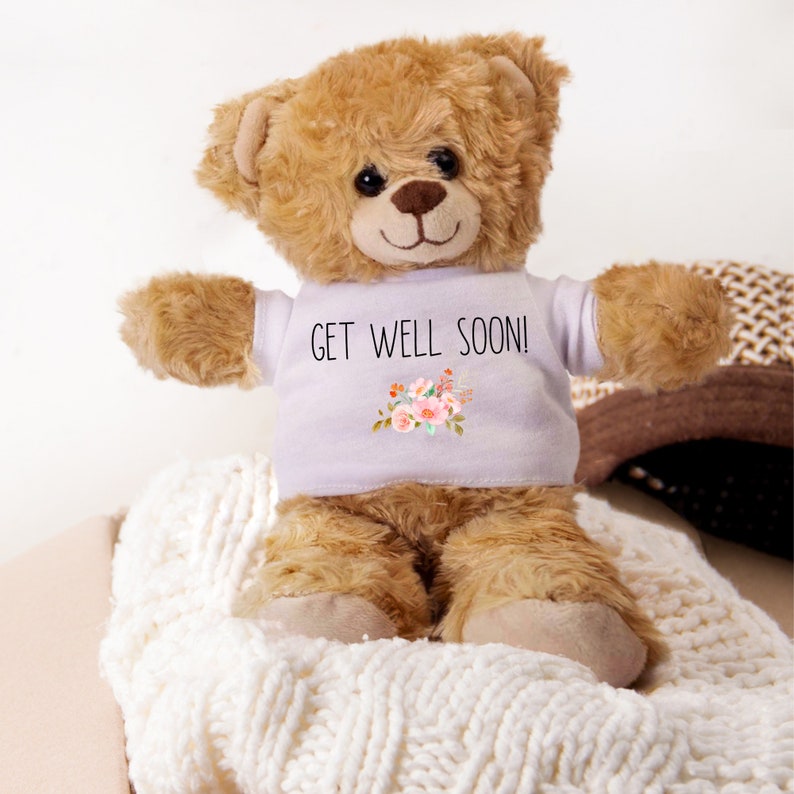 Get Well Soon Teddy Bear, Get Well Gift, Recovery Gifts, Get Well Teddy Bear, Childrens Hospital
