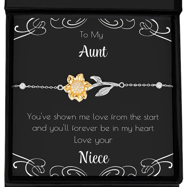 Silver Aunt and Niece Bracelet Etsy