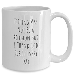 Fishing Gifts, Fishing Mug, Gift Ideas for Fisherman, Fishing Gift for Him, Fisher Cup, Fisherman Gift