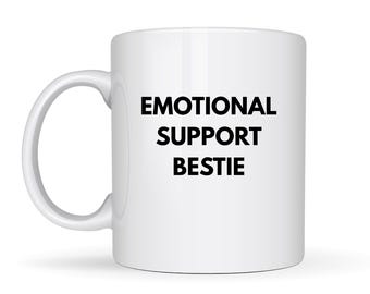 Playful Valentines Day Gift For Bestie, Thoughtful Custom Coffee Mug From Best Friend, Personalized BFF Cup, Gift Ideas for Boy Friend