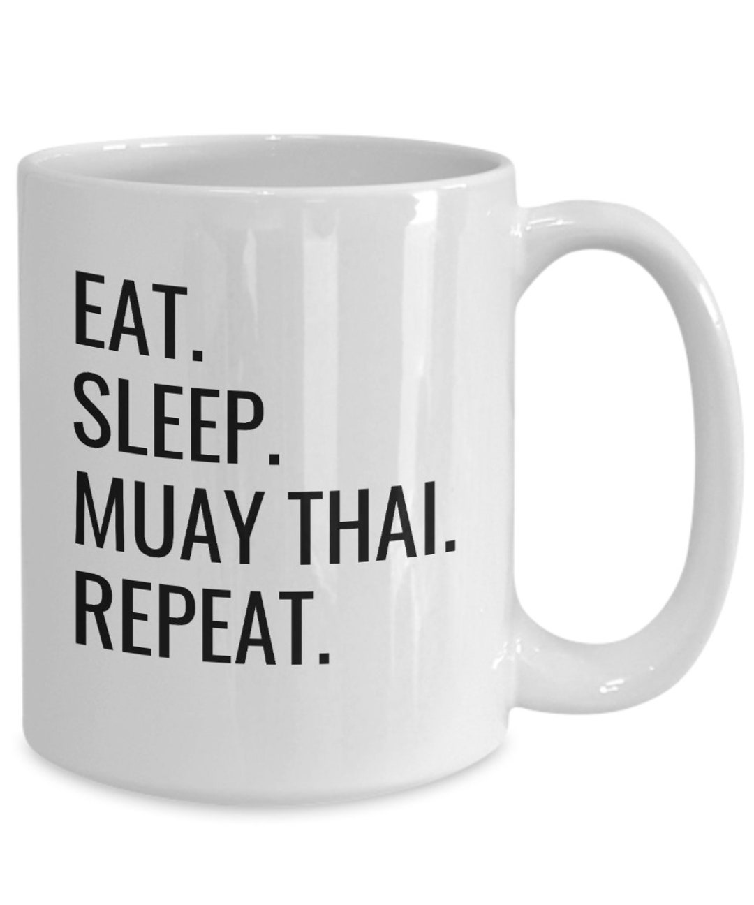 Muay Thai Mug, Gift Ideas for Muay Thai Fighter, Muay Thai Coach, Funny