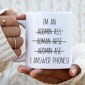 Administrative Assistant Mug, Admin Appreciation Gift, Professional Day Gifts, Gift Ideas For Admin Day, Christmas, Birthday