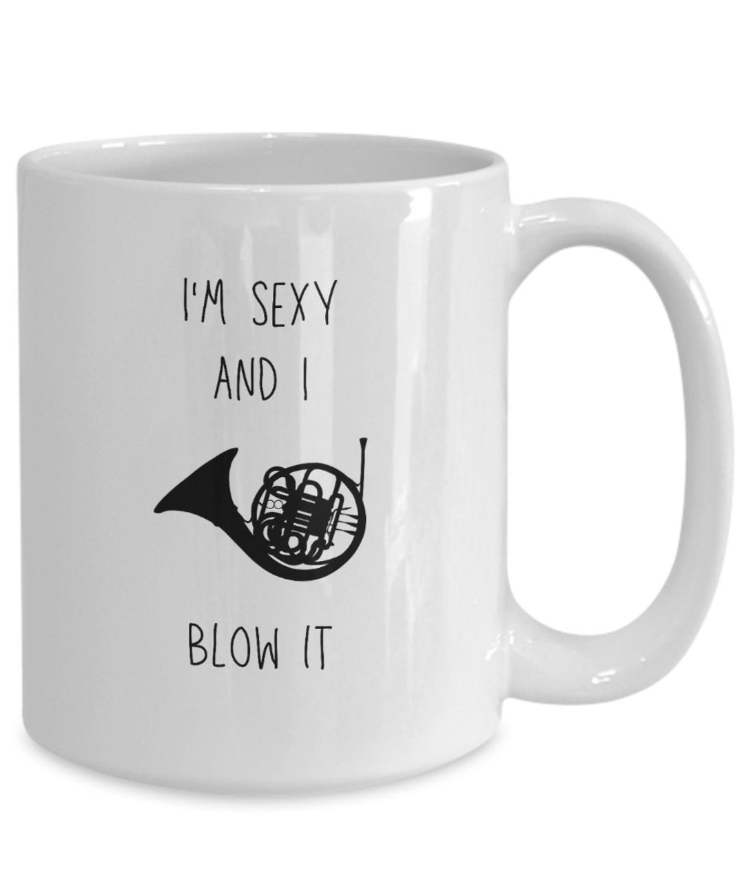 French Horn Gifts, Band Mom or Dad Mug, Marching Band, French Horn