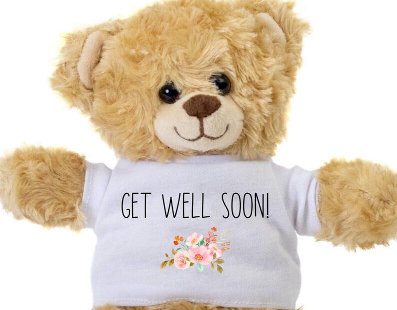 Get Well Soon Teddy Bear, Get Well Gift, Recovery Gifts, Get Well Teddy Bear, Childrens Hospital