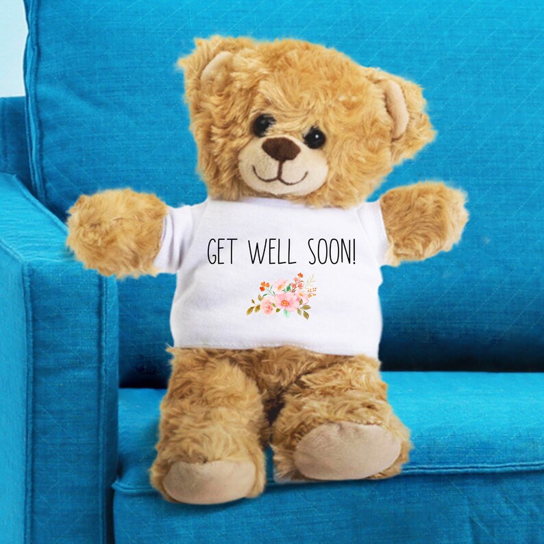 Get Well Soon Teddy Bear, Get Well Gift, Recovery Gifts, Get Well Teddy Bear, Childrens Hospital