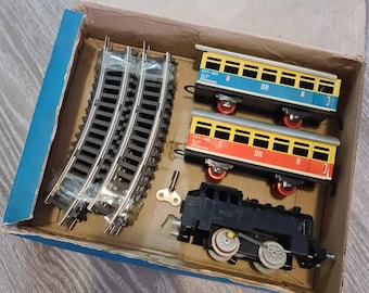 Train Ancien Jyesa HO - 1960 - Locomotive Et Wagon - Jouef - Occasion