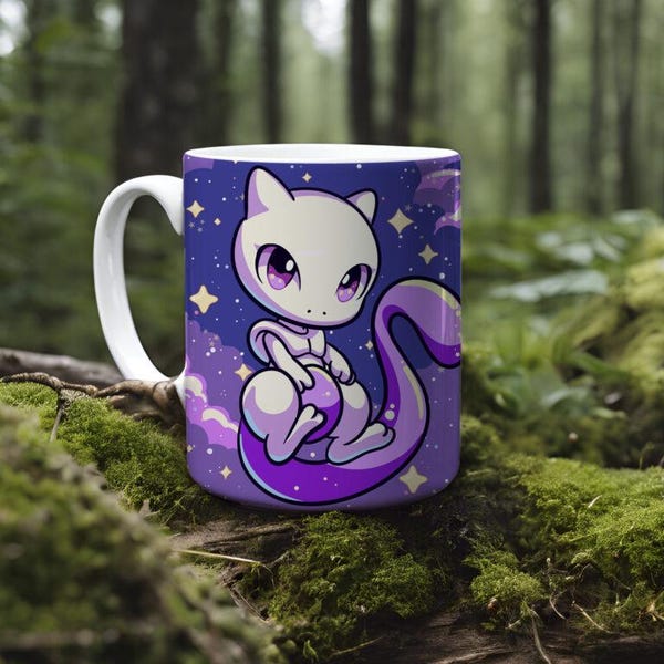 Pokémon Mewtwo mug 11oz printed