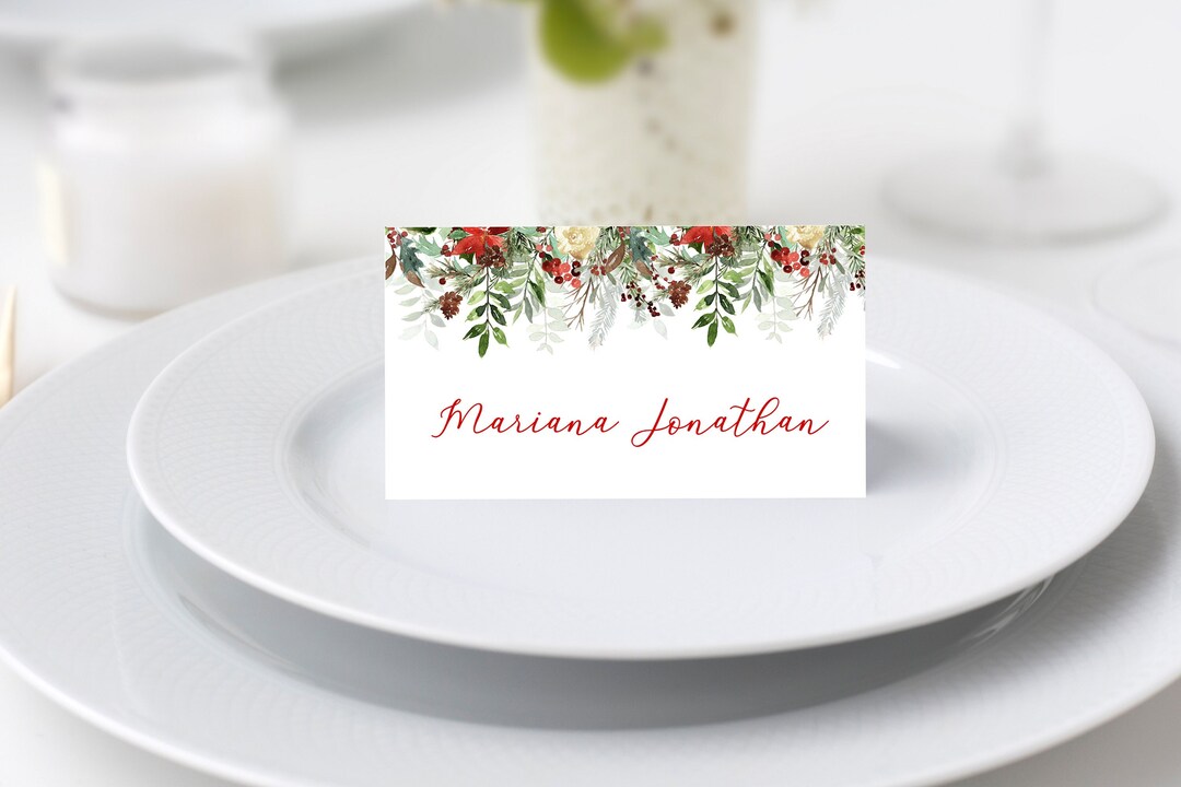 editable-christmas-name-cards-holiday-name-place-cards-etsy