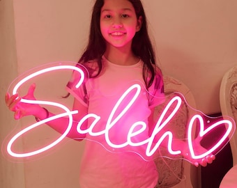 Custom Name Neon Sign bedroom Neon Lights｜Teenage Girls Gifts | Nursery Name Sign | Personalized Neon | LED Name Sign, Christmas Gifts