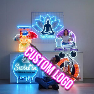 Neon 2024 logo sign