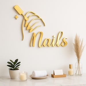 Laser Cut 3D Logo Small Business Sign - Clinic Sign - Sign with Raised 3D Design - Cut Logo Sign for Office Wall Decor - Dentist Sign