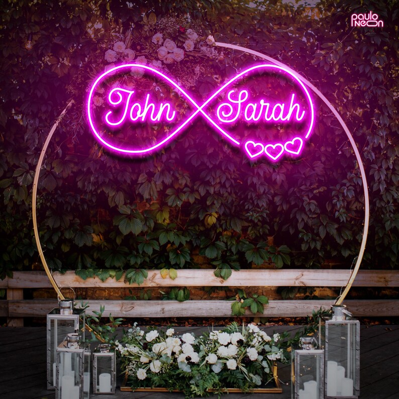 Neon Sign Wedding Gift for Custom Wedding Neon Sign Light Etsy