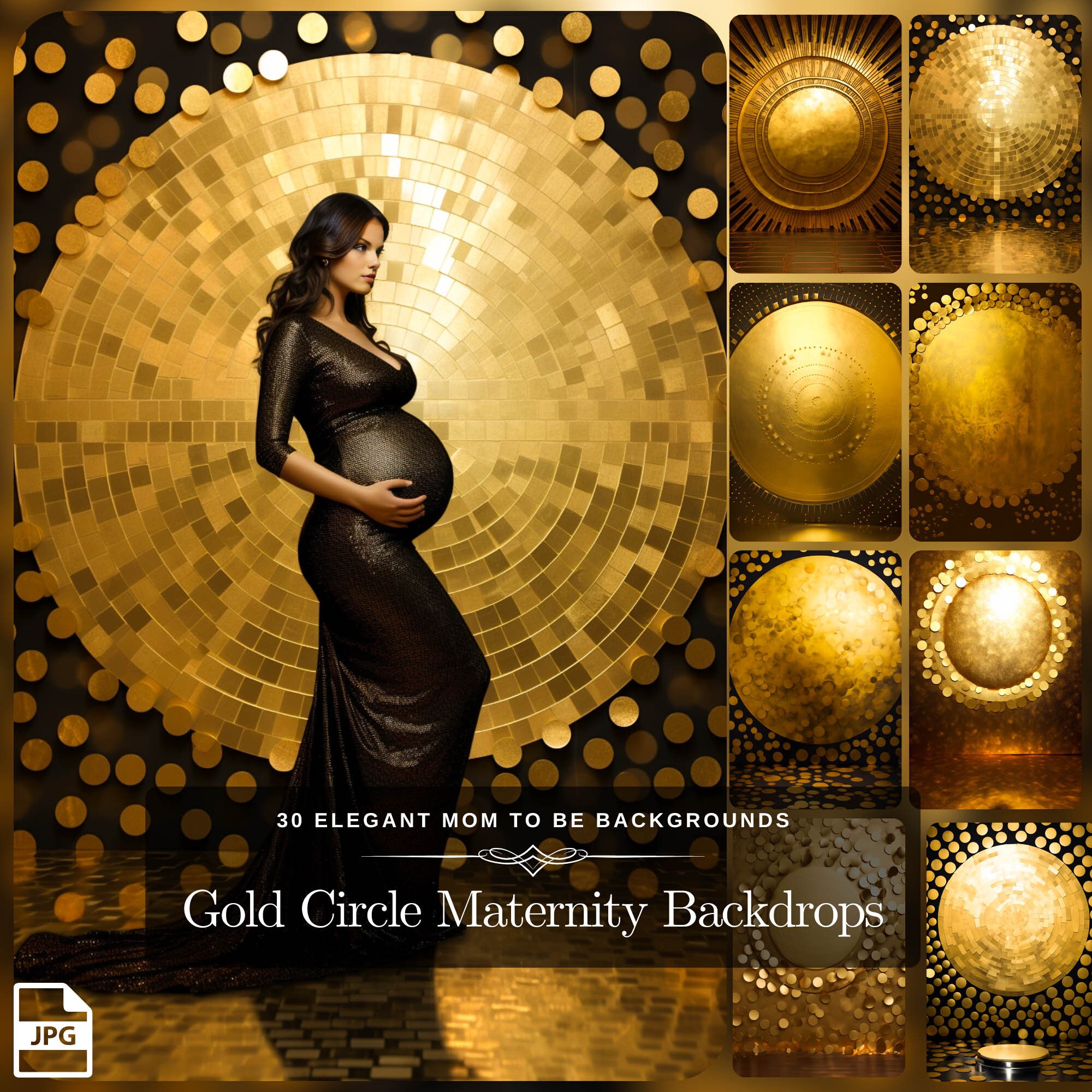 Metallic Maternity Dress - Etsy