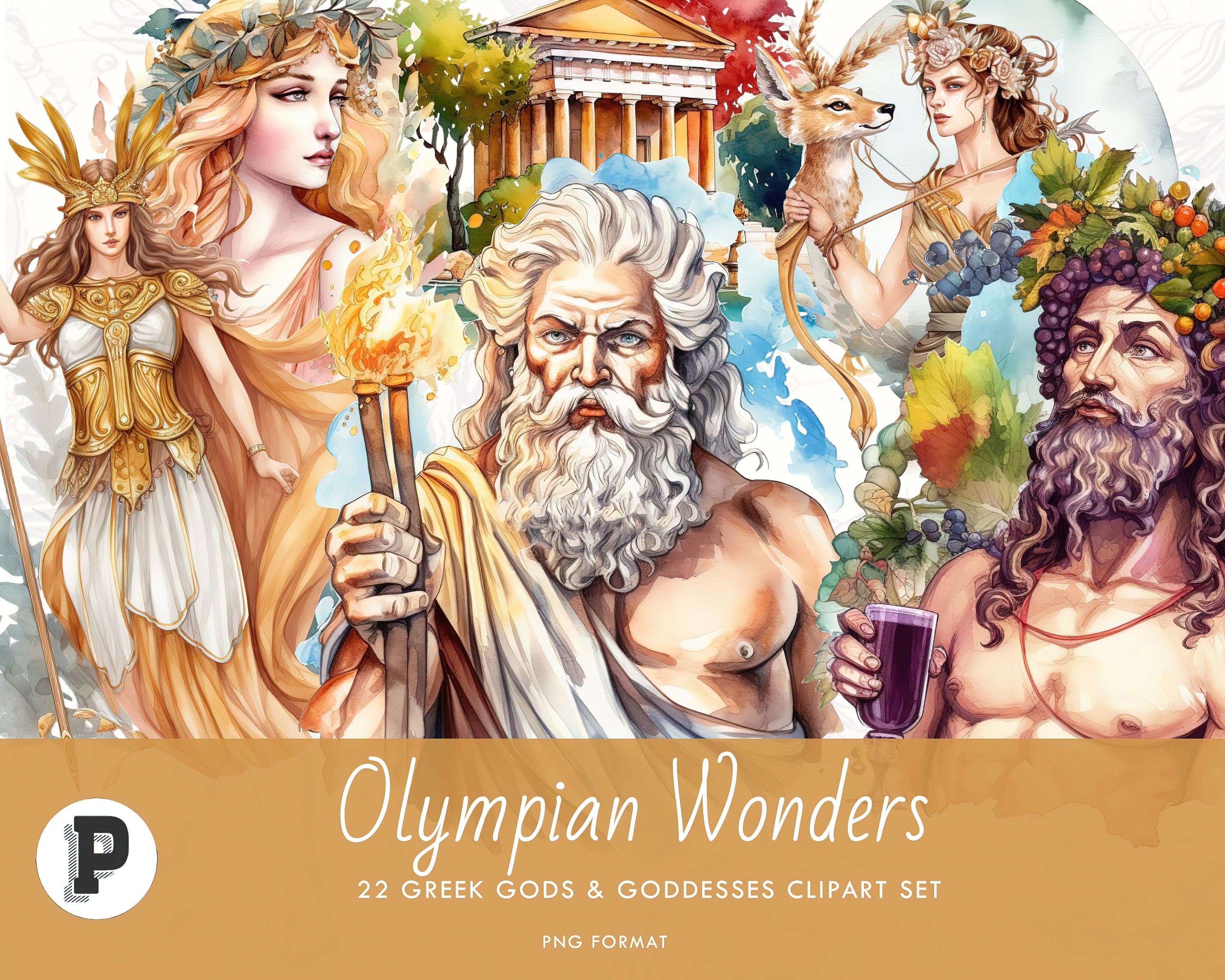Greek Mythology Gods Sticker Ancient Greece Decals Greek Goddess Sticker  Greek Warriors Sticker Olympian Gods Laptop Vinyl Stickers 