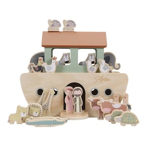 Noah's Ark customizable | Toy christening gift baptism children's toy