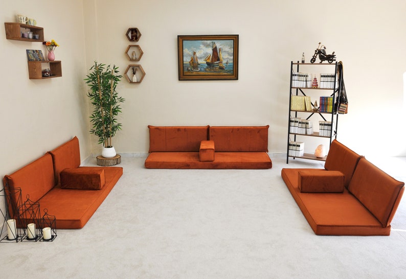 Arabic Living Room, Arabic Sofa Set, Balcony Floor Couch, Arabic Home