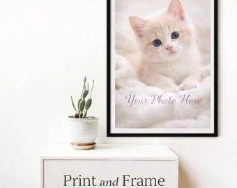 Print and Frame Anything: Custom Printing Service for Your Artwork, Photos and Posters