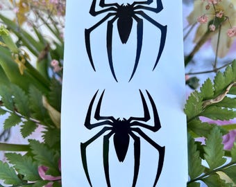 Calcomanía de vinilo de araña: Insecto espeluznante, decoración de Halloween