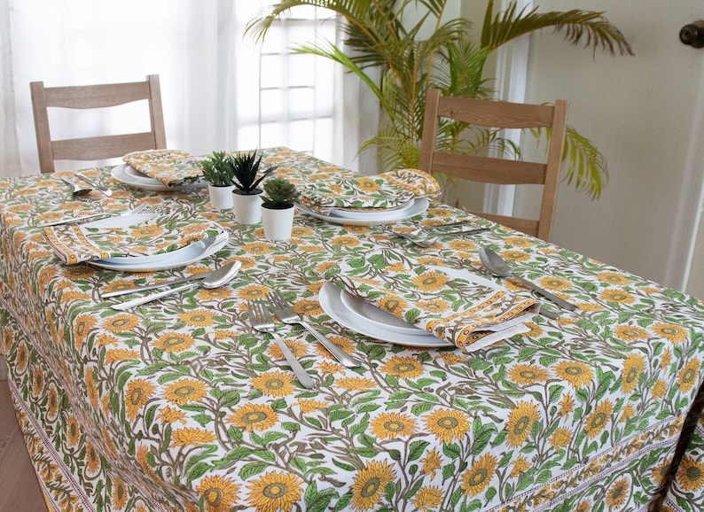 High quality cotton french design tablecloth makes a perfect gift for mother, wife, husband, girl friend, sister and for any occasion or holidays.