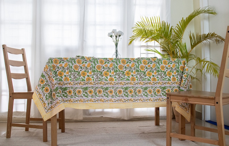 This beautiful tablecloth complements Picnic, Hoildays and elevates  any dining experience.
