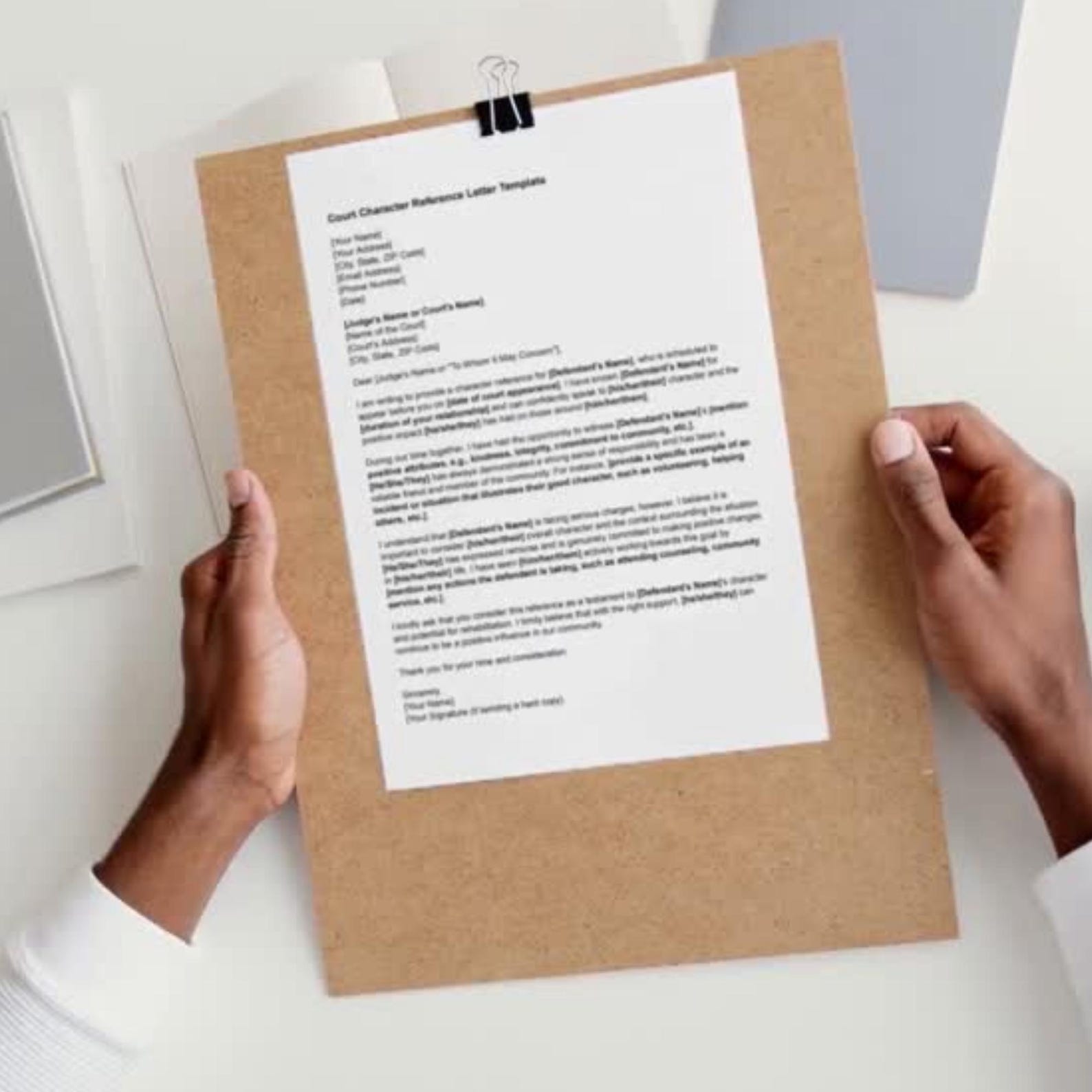 Court Character Reference Letter Court Character Letter Character