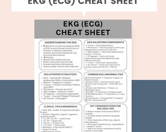 Guide D’interprétation ECG - Règle De Poche Pour étudiants Et Professionnels De Santé (infirmiers, Médecins, Ambulanciers)