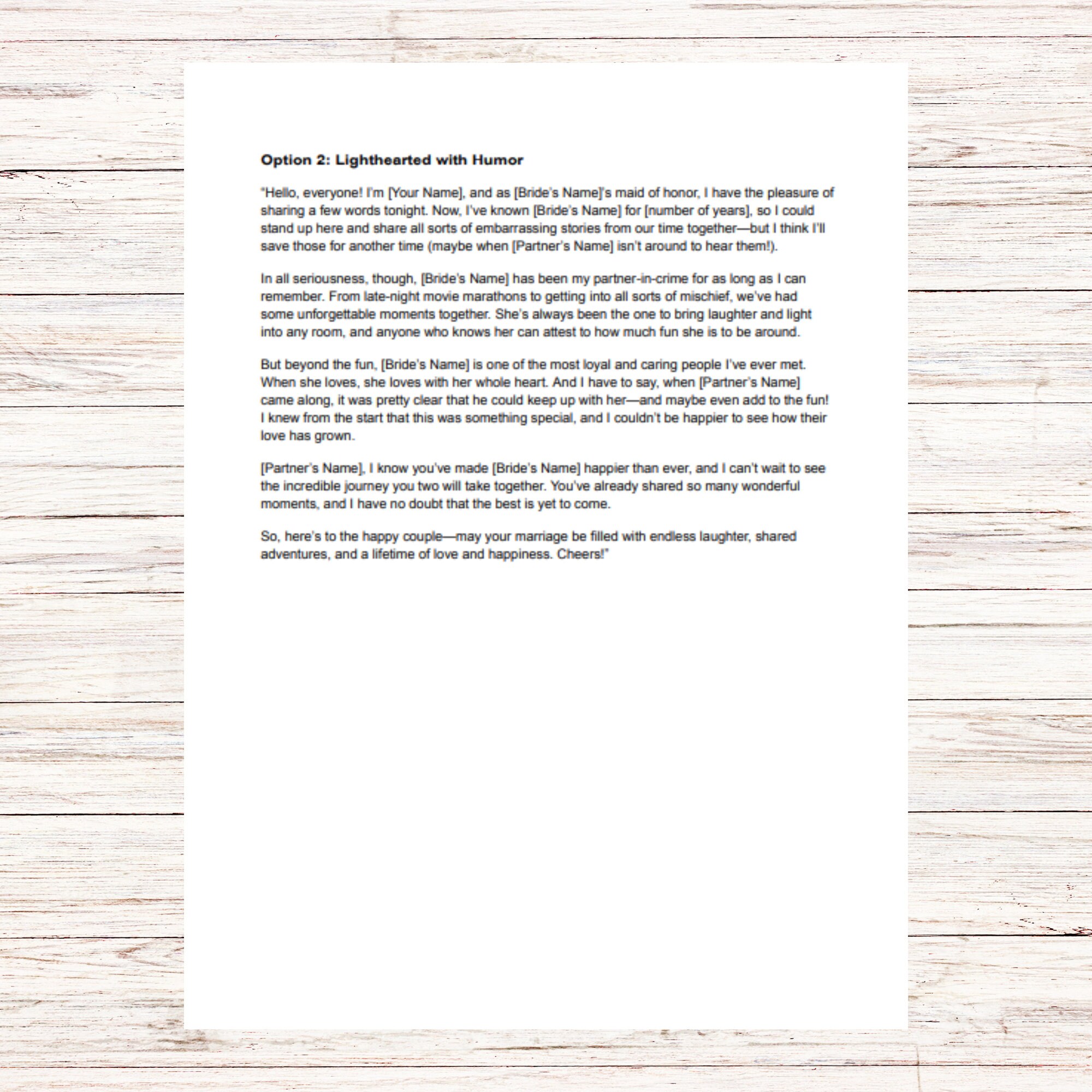Maid of Honor Speech MOH Poem Witty Maid of Honor Speech Wedding Bride Maid of Honor Speech MOH Poem Witty Maid of Honor Speech Wedding Bride