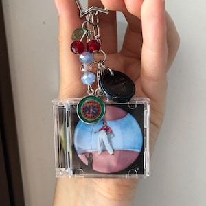 Nfc cd Keychain Harry Styles Fine Line- pendants included - birthday gift idea directioner one direction 1D