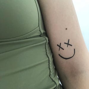 Louis Tomlinson 2/6 temporary tatto -gift idea birthday Christmas directioner One Direction fan Faith in the future walls