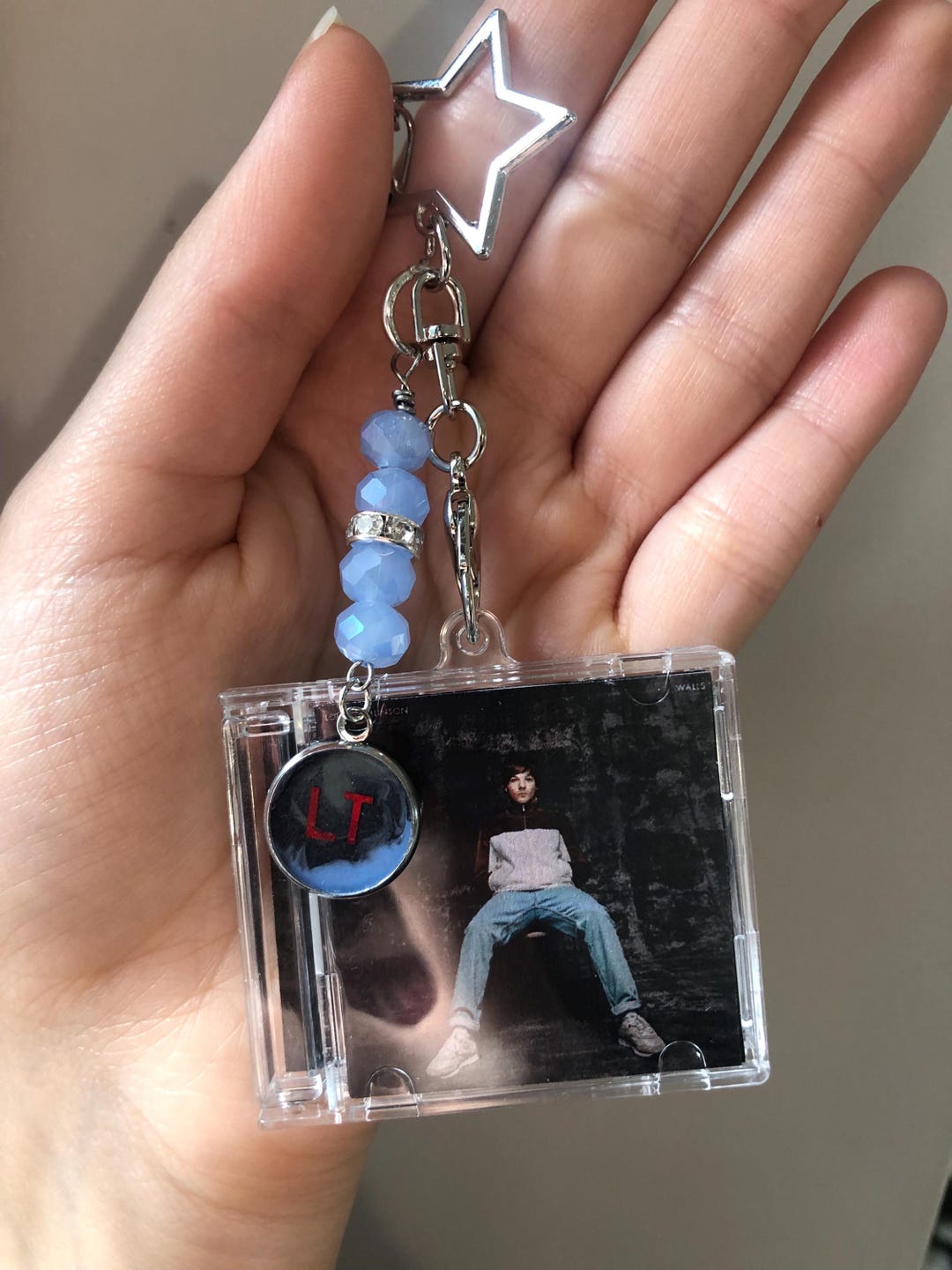 Louis Tomlinson Walls Custom CD Keychain – NFC Technology, Charm ...