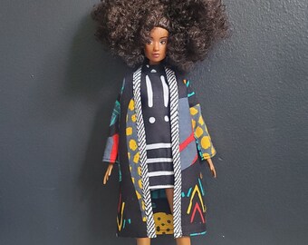Abstract African Print Jacket