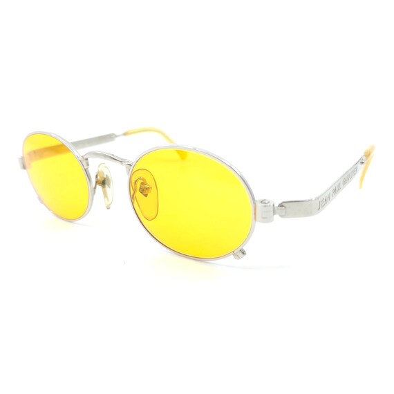 Jean Paul Gaultier 56-1173 gray Vintage Sunglasse… - image 1