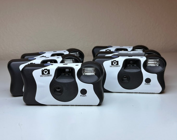 5 Camera Wedding Pack Black and White Disposable Camera 27