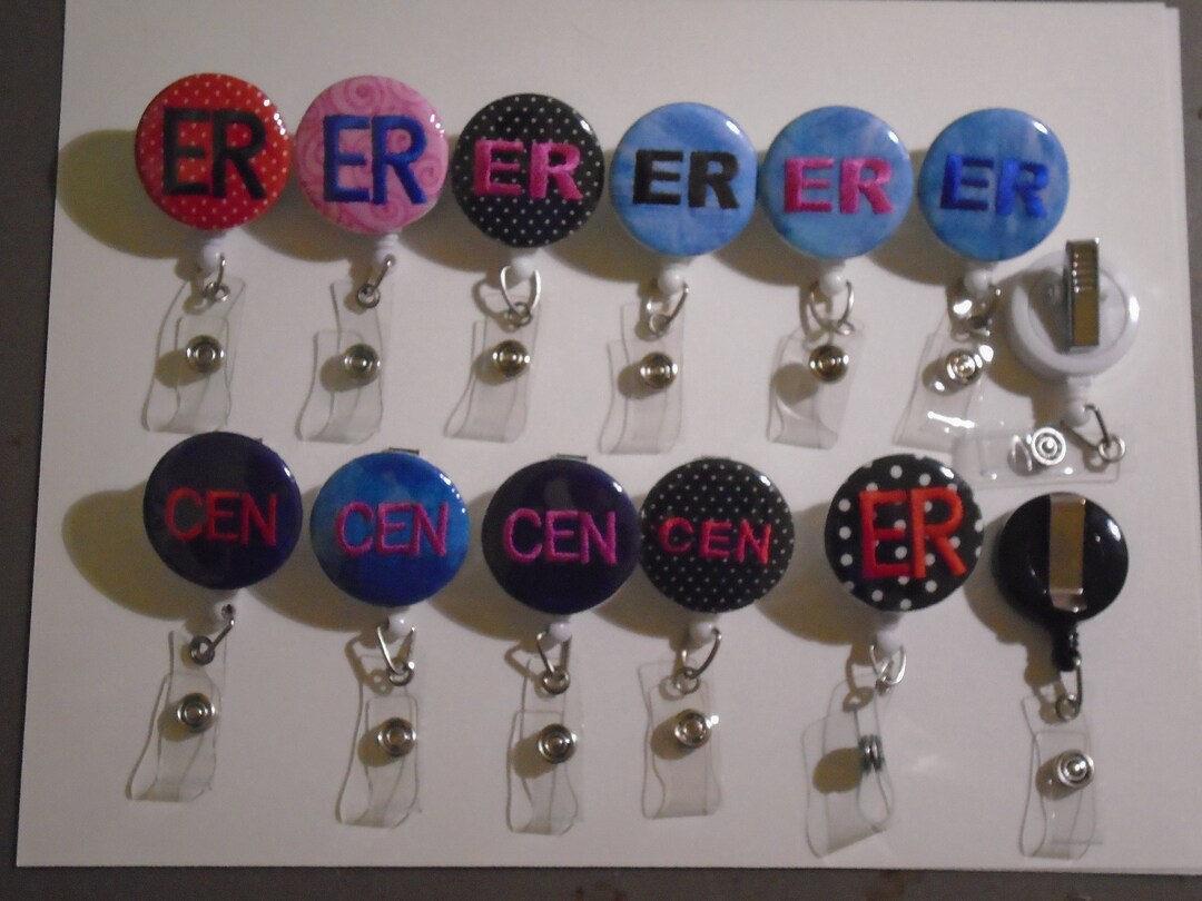 ID Badge Holders for Nurses Etsy