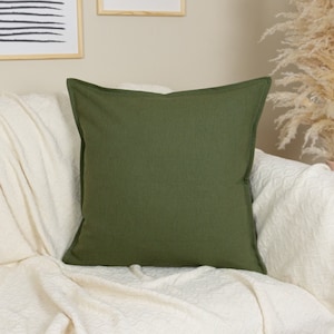 Moss Green Pillow Cover