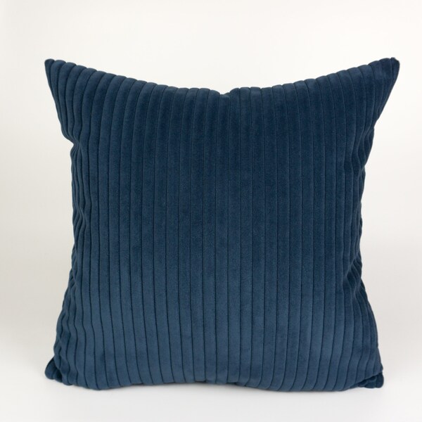 Dark Blue Pillow Etsy