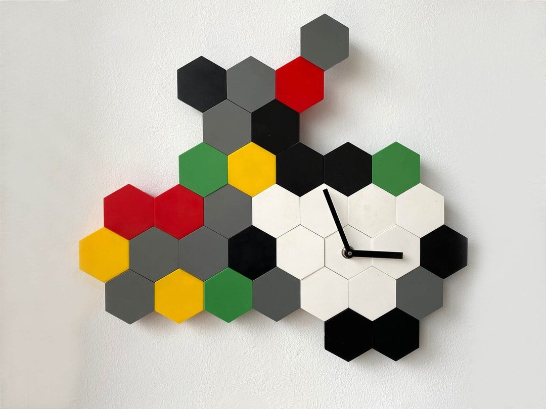 IKEA SMYCKE Puzzle Wall Clock Design by Marcus Arvoven Etsy