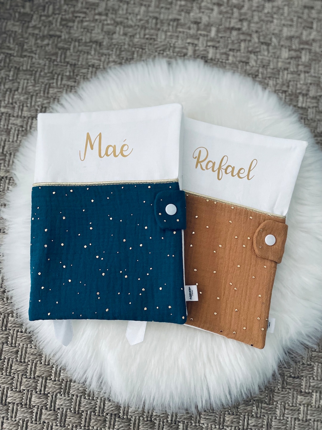 Protège Carnet de santé personnalisable •Toucans & Cie•