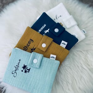 Étui passeport personnalisé / protège passeport /housse passeport