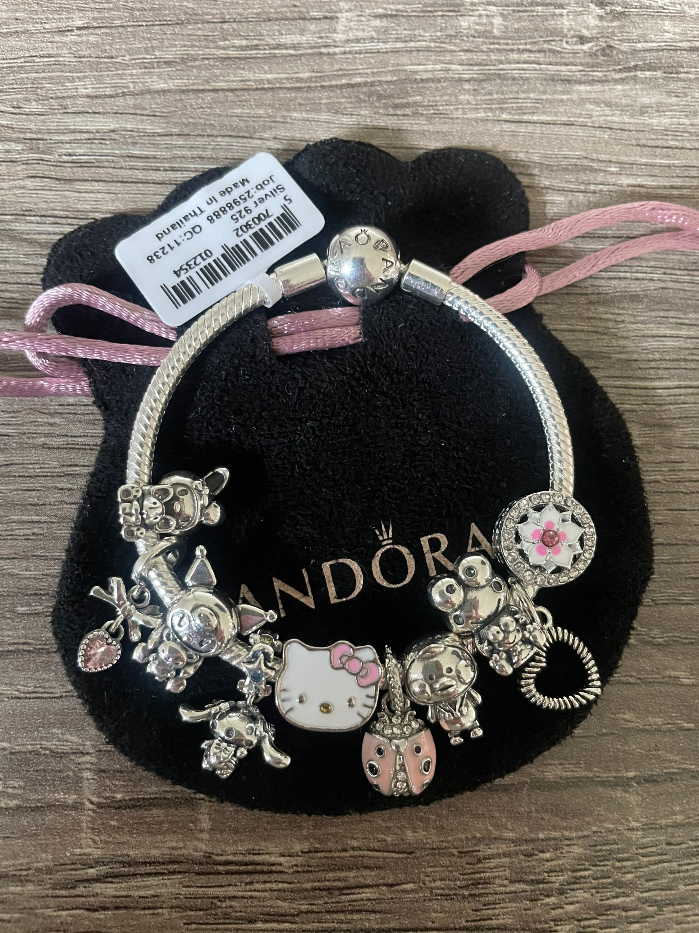 Hello Kitty Glass Fashion Bracelets & Charms for sale