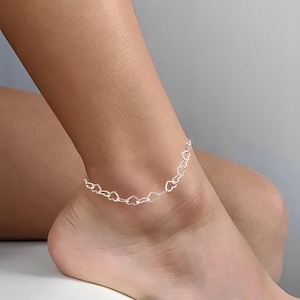 Linx tiny hearts chain bracelet or anklet