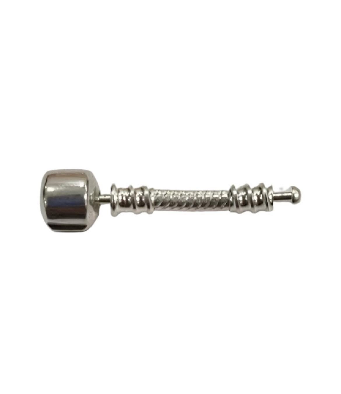 925 Sterling Silver Barrel Clasp Snake Chain Bracelet Extender for ...
