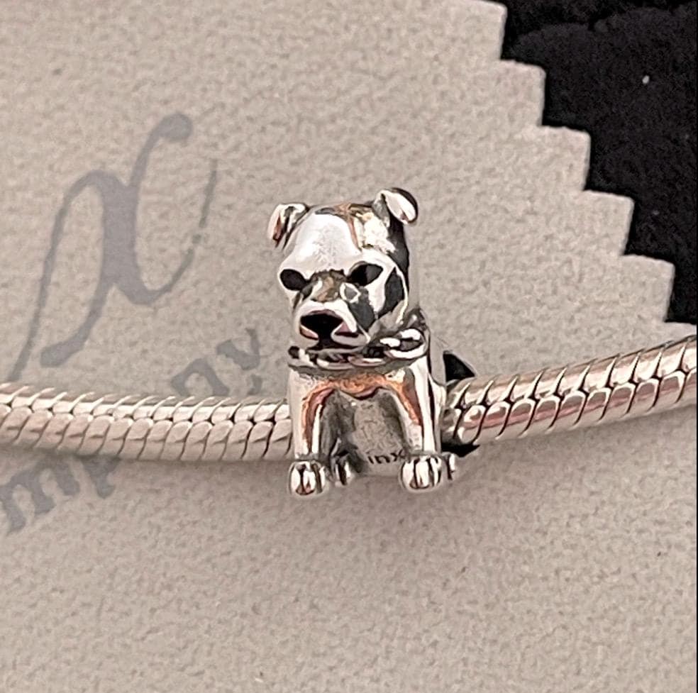 Staffy Pandora Charm UK